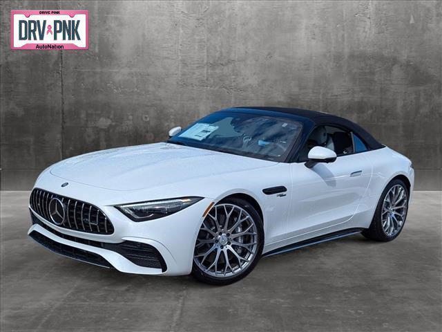 new 2025 Mercedes-Benz AMG SL 43 car, priced at $124,335