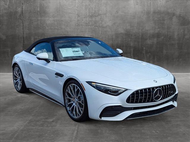 new 2025 Mercedes-Benz AMG SL 43 car, priced at $124,335