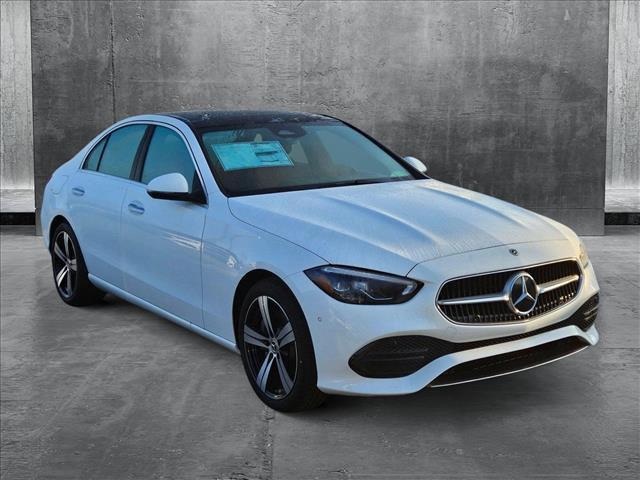 new 2025 Mercedes-Benz C-Class car, priced at $51,085