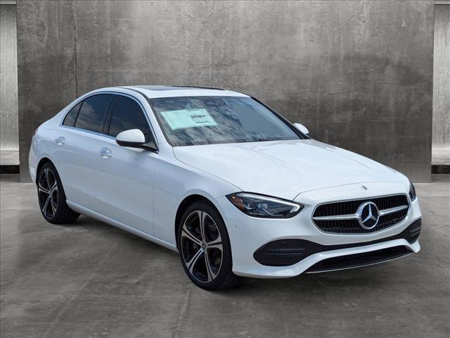 new 2024 Mercedes-Benz C-Class car, priced at $49,185