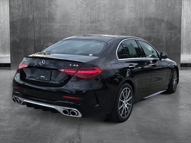 new 2025 Mercedes-Benz AMG C 43 car, priced at $64,685