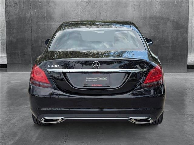 used 2021 Mercedes-Benz C-Class car, priced at $29,950