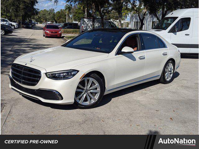 used 2022 Mercedes-Benz S-Class car, priced at $74,884