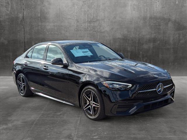 new 2024 Mercedes-Benz C-Class car, priced at $54,585