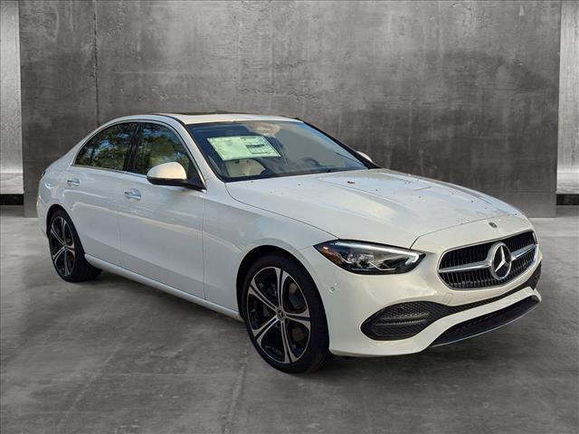 new 2024 Mercedes-Benz C-Class car, priced at $49,185