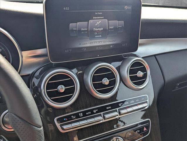 used 2018 Mercedes-Benz C-Class car, priced at $26,450