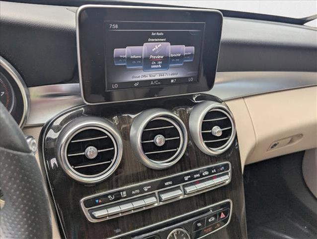 used 2018 Mercedes-Benz C-Class car, priced at $19,967