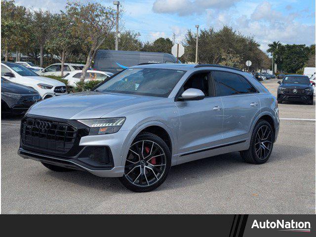 used 2021 Audi Q8 car, priced at $42,347