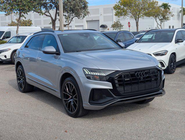 used 2021 Audi Q8 car, priced at $42,347