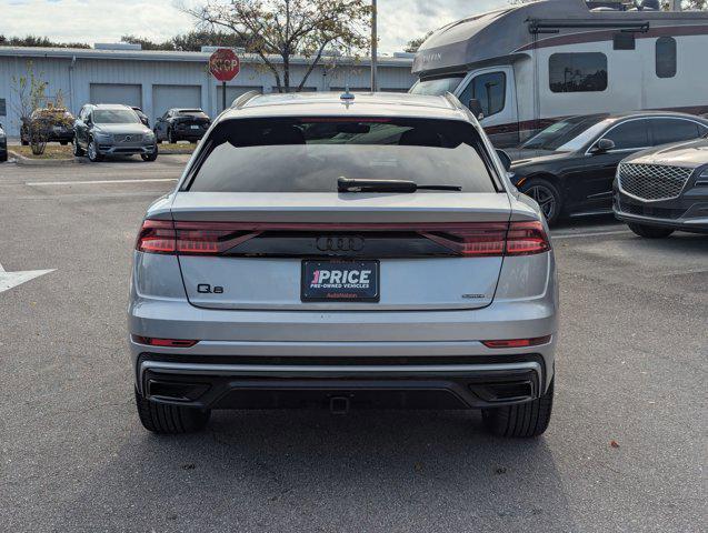 used 2021 Audi Q8 car, priced at $42,347