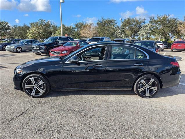 new 2025 Mercedes-Benz C-Class car, priced at $51,050