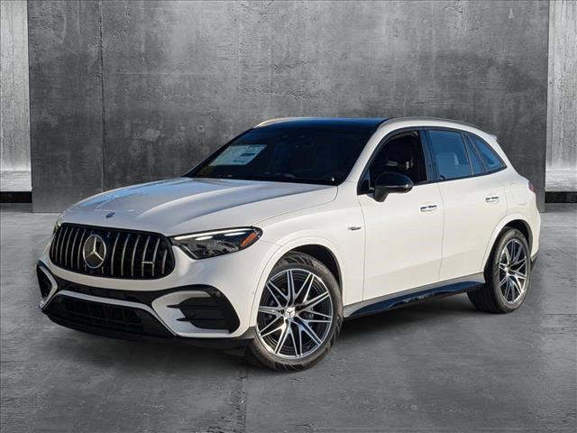 new 2025 Mercedes-Benz AMG GLC 63 car, priced at $98,540