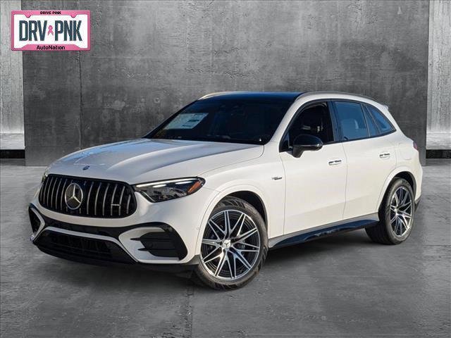 new 2025 Mercedes-Benz AMG GLC 63 car, priced at $98,540