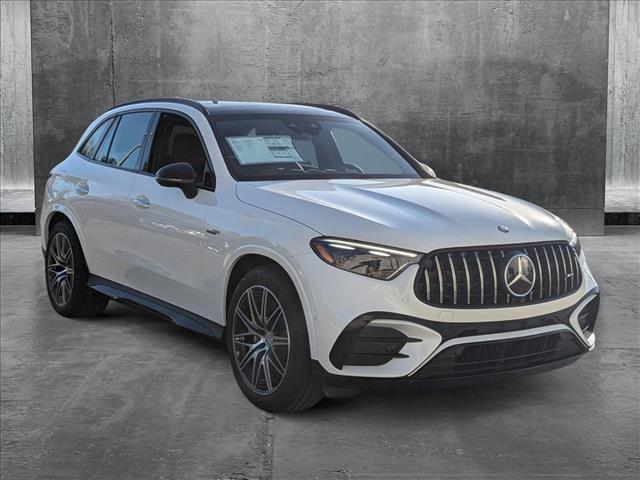 new 2025 Mercedes-Benz AMG GLC 63 car, priced at $98,540