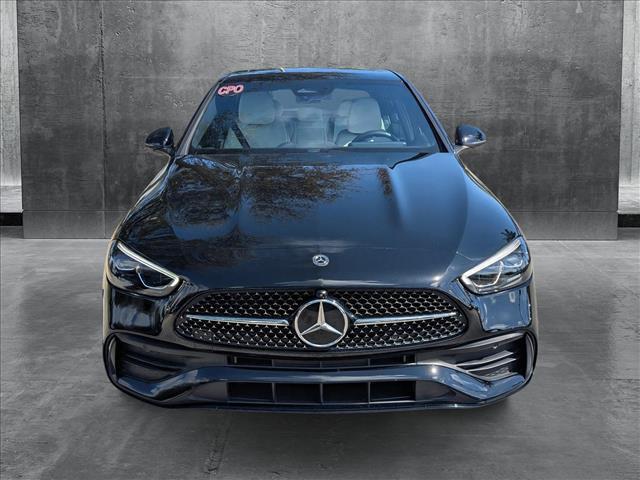 used 2022 Mercedes-Benz C-Class car, priced at $37,880