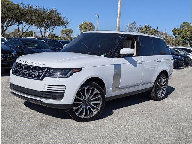 used 2021 Land Rover Range Rover car, priced at $59,382