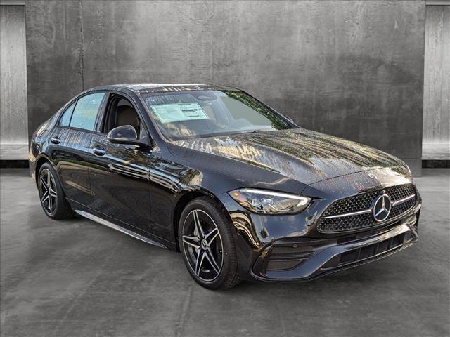 new 2024 Mercedes-Benz C-Class car, priced at $54,585