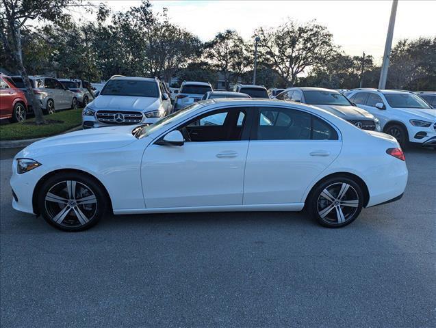 new 2025 Mercedes-Benz C-Class car, priced at $51,050