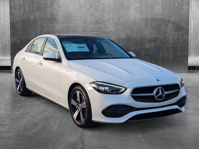 new 2025 Mercedes-Benz C-Class car, priced at $51,050