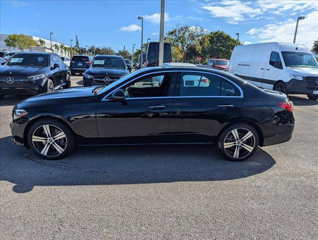 new 2025 Mercedes-Benz C-Class car, priced at $51,085