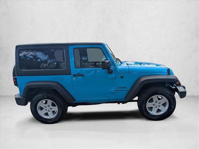 used 2017 Jeep Wrangler car, priced at $16,467