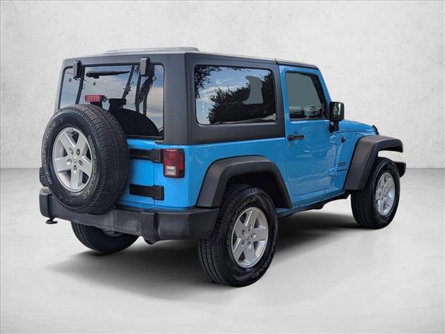 used 2017 Jeep Wrangler car, priced at $16,467