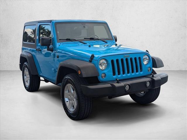 used 2017 Jeep Wrangler car, priced at $16,467
