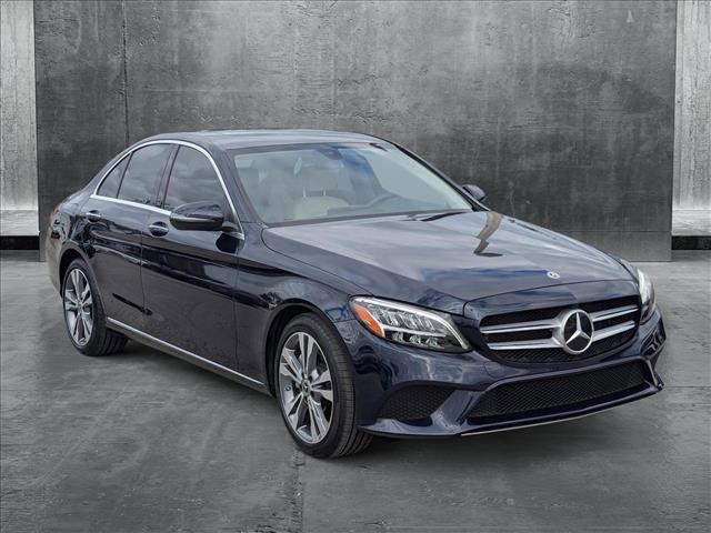 used 2021 Mercedes-Benz C-Class car, priced at $29,855