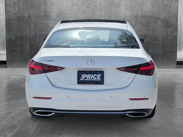 used 2025 Mercedes-Benz C-Class car, priced at $47,417