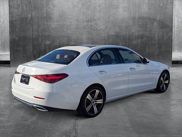 new 2025 Mercedes-Benz C-Class car, priced at $51,085