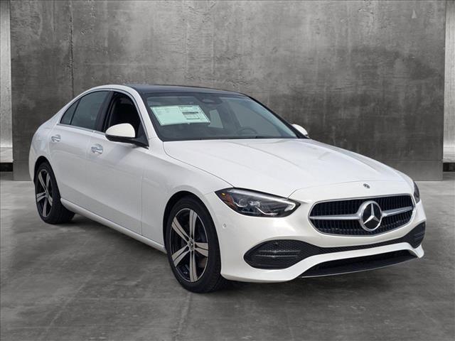 new 2025 Mercedes-Benz C-Class car, priced at $51,050