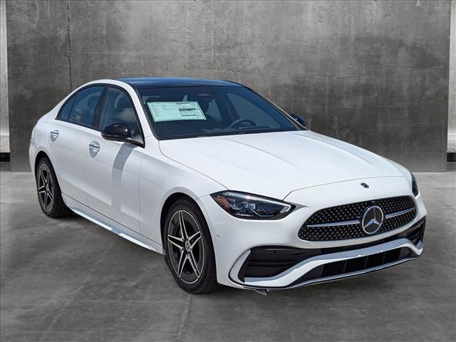 new 2024 Mercedes-Benz C-Class car, priced at $53,375