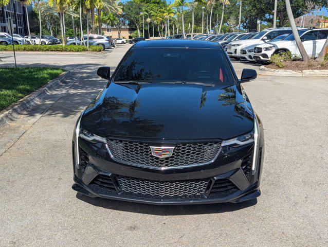 used 2022 Cadillac CT4-V car, priced at $47,870