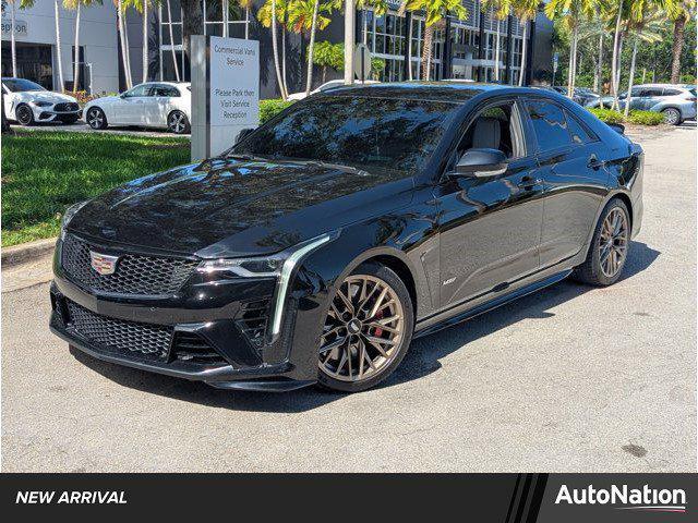 used 2022 Cadillac CT4-V car, priced at $47,870