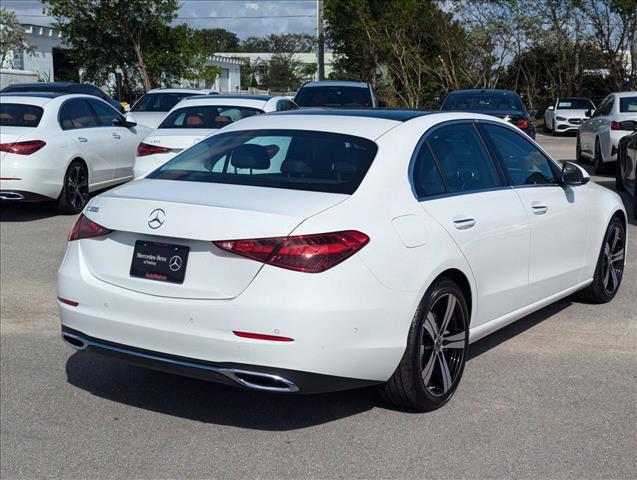 new 2025 Mercedes-Benz C-Class car, priced at $51,050