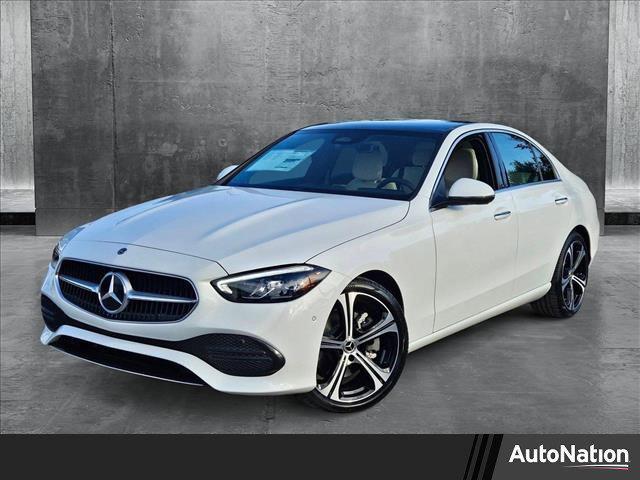 new 2025 Mercedes-Benz C-Class car, priced at $54,575