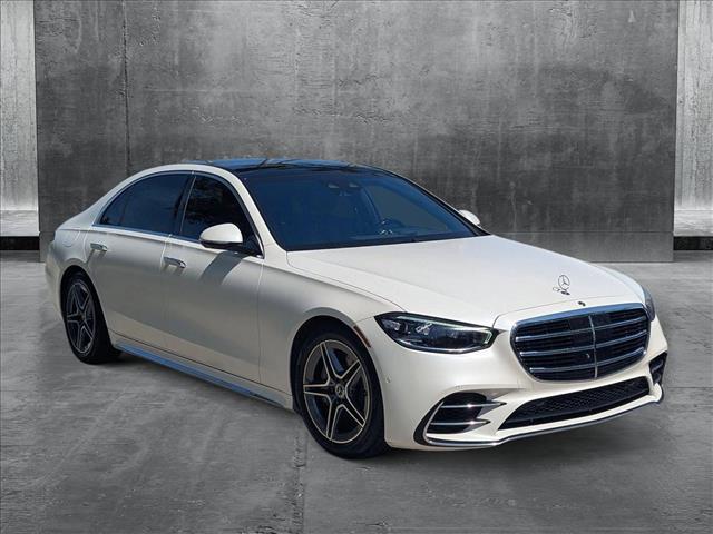 used 2022 Mercedes-Benz S-Class car, priced at $74,754