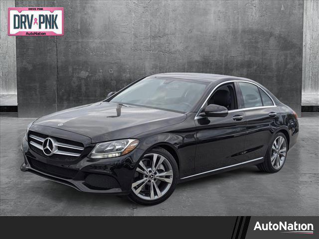 used 2018 Mercedes-Benz C-Class car, priced at $18,564