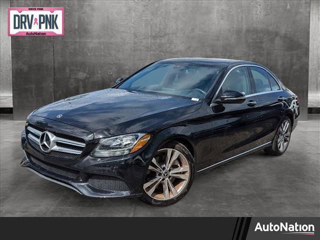 used 2018 Mercedes-Benz C-Class car, priced at $20,135