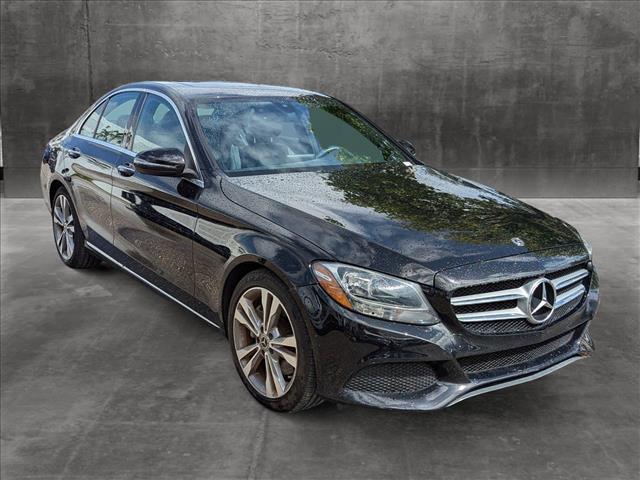 used 2018 Mercedes-Benz C-Class car, priced at $20,135