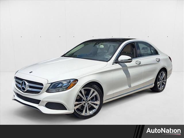 used 2018 Mercedes-Benz C-Class car, priced at $20,964