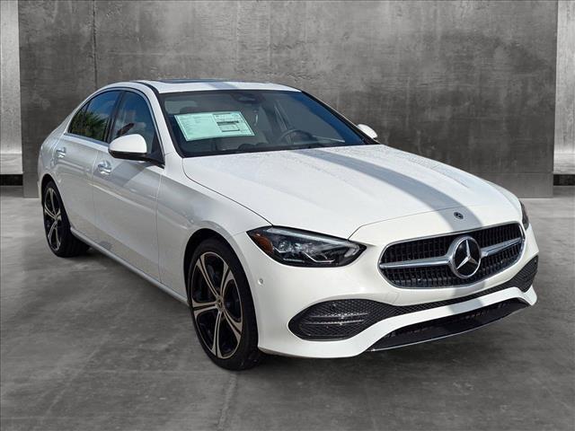 new 2024 Mercedes-Benz C-Class car, priced at $49,185