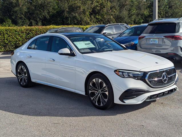 new 2025 Mercedes-Benz E-Class car, priced at $65,165