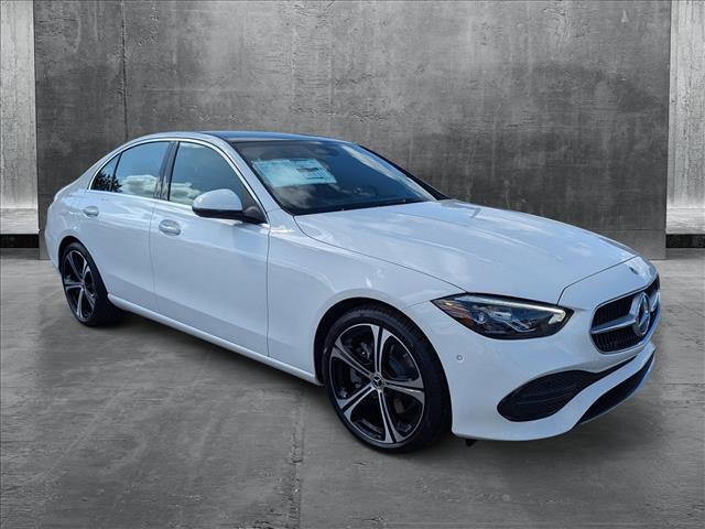 new 2025 Mercedes-Benz C-Class car, priced at $51,685