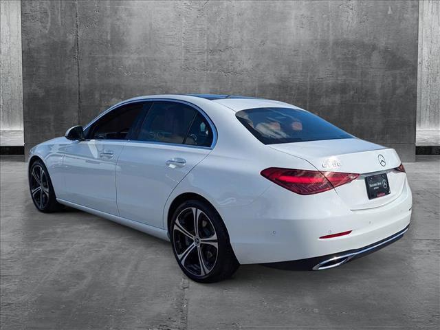 new 2025 Mercedes-Benz C-Class car, priced at $51,685