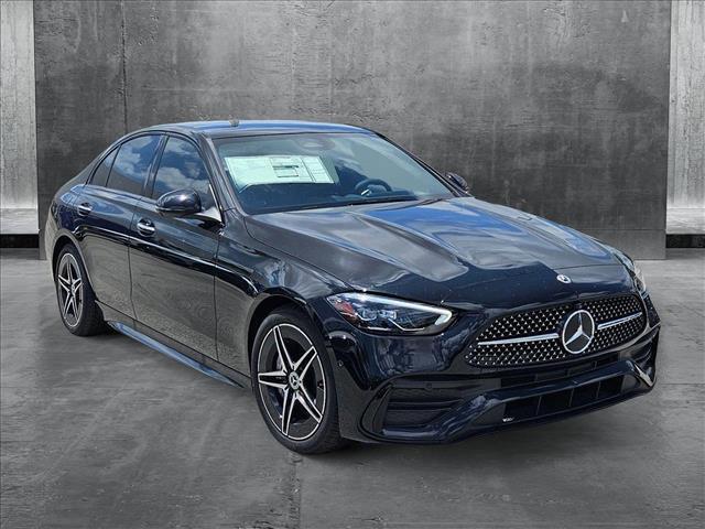 new 2024 Mercedes-Benz C-Class car, priced at $54,585