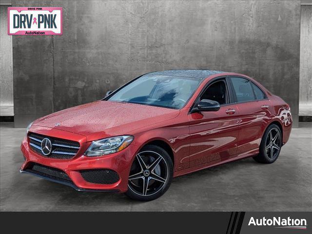 used 2018 Mercedes-Benz C-Class car, priced at $22,049