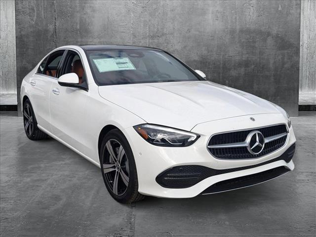 new 2025 Mercedes-Benz C-Class car, priced at $51,085