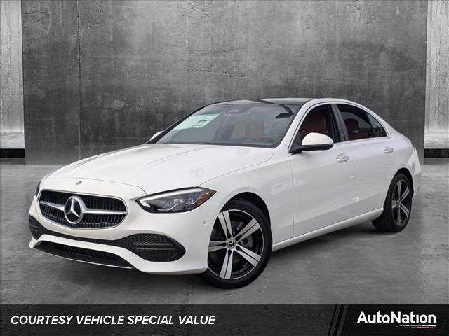 new 2025 Mercedes-Benz C-Class car, priced at $51,085