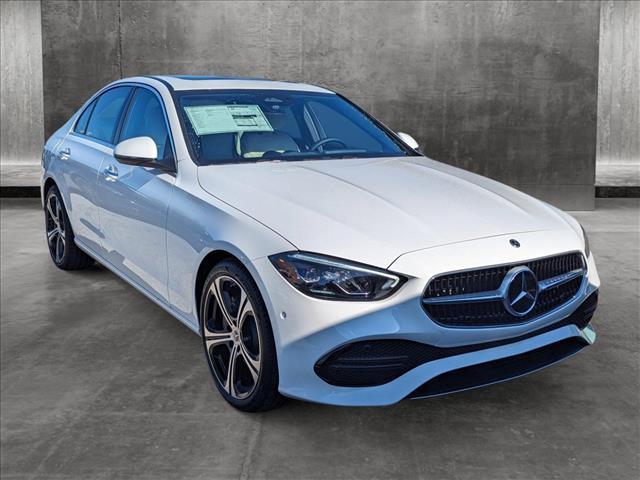 new 2024 Mercedes-Benz C-Class car, priced at $49,185